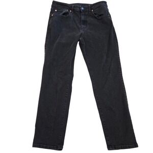 American Eagle Outfitters Athletic Fit Airflex+ Jeans Mens‎ 33x39 Black Denim